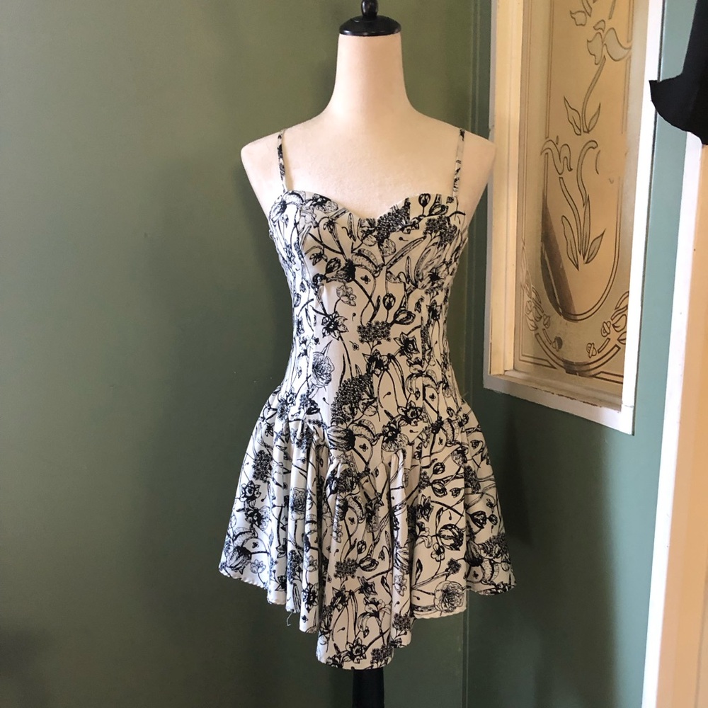 Beautiful Floral Mini Dress